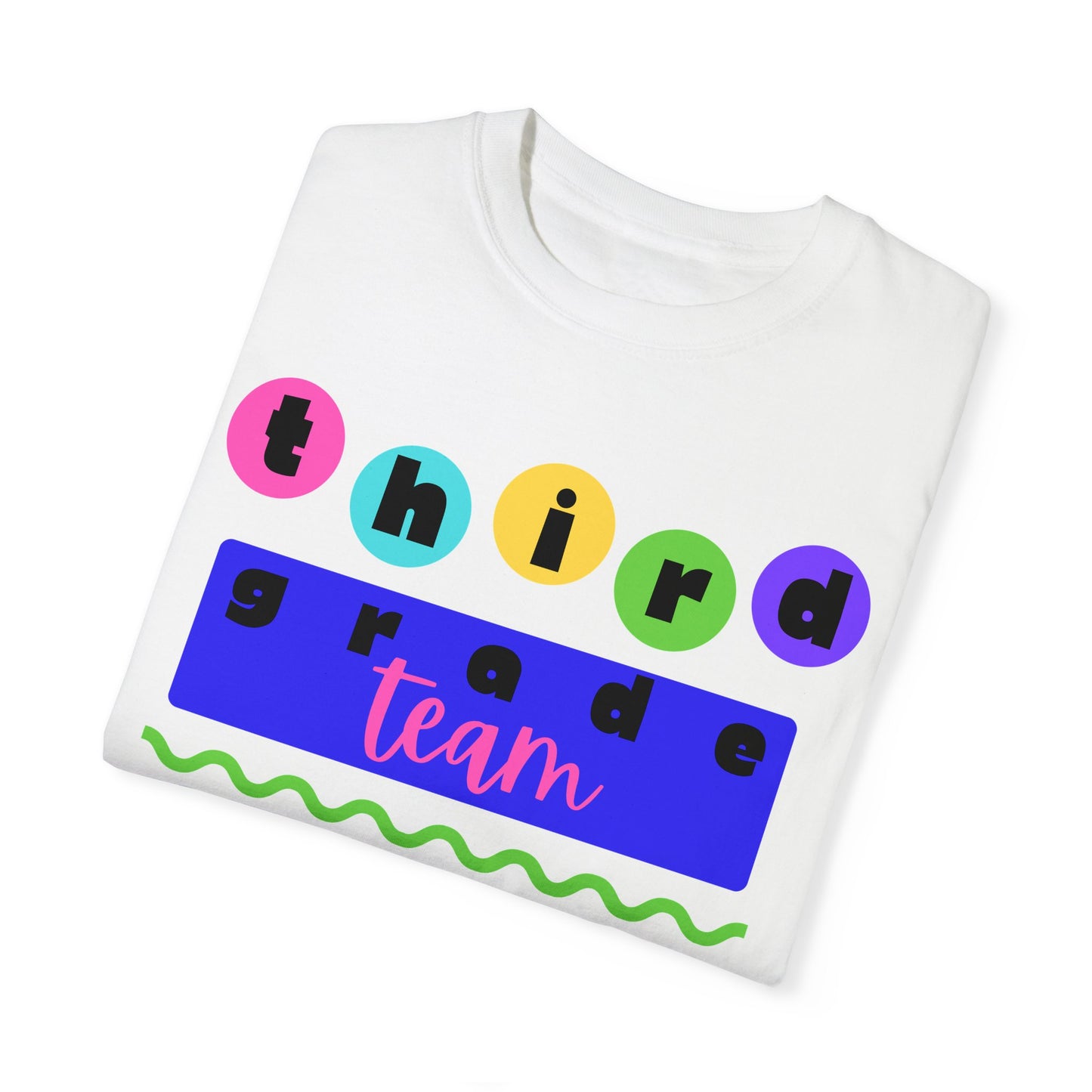 3rd Grade Team Unisex Garment-Dyed T-shirt