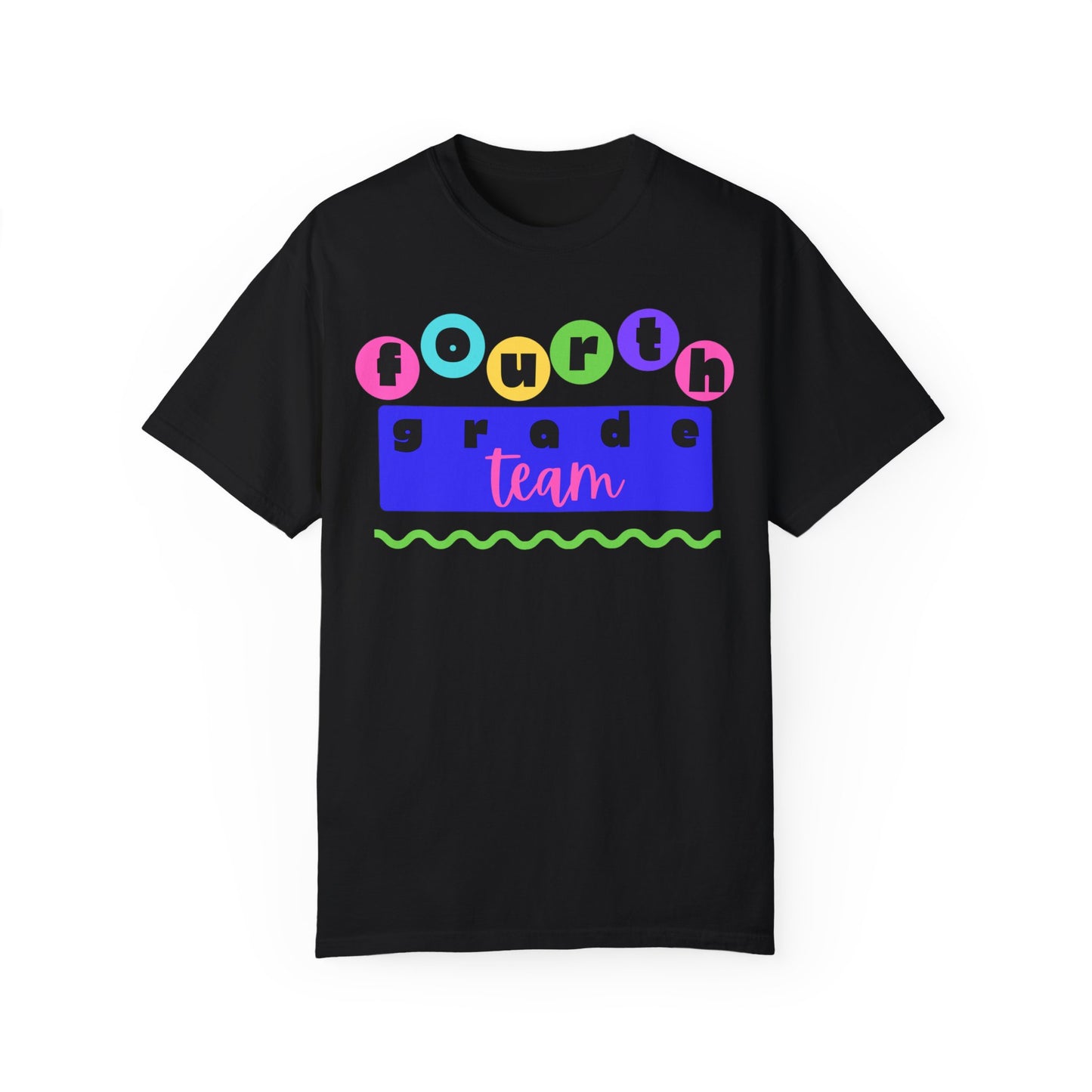 4th Grade Team Unisex Garment-Dyed T-shirt