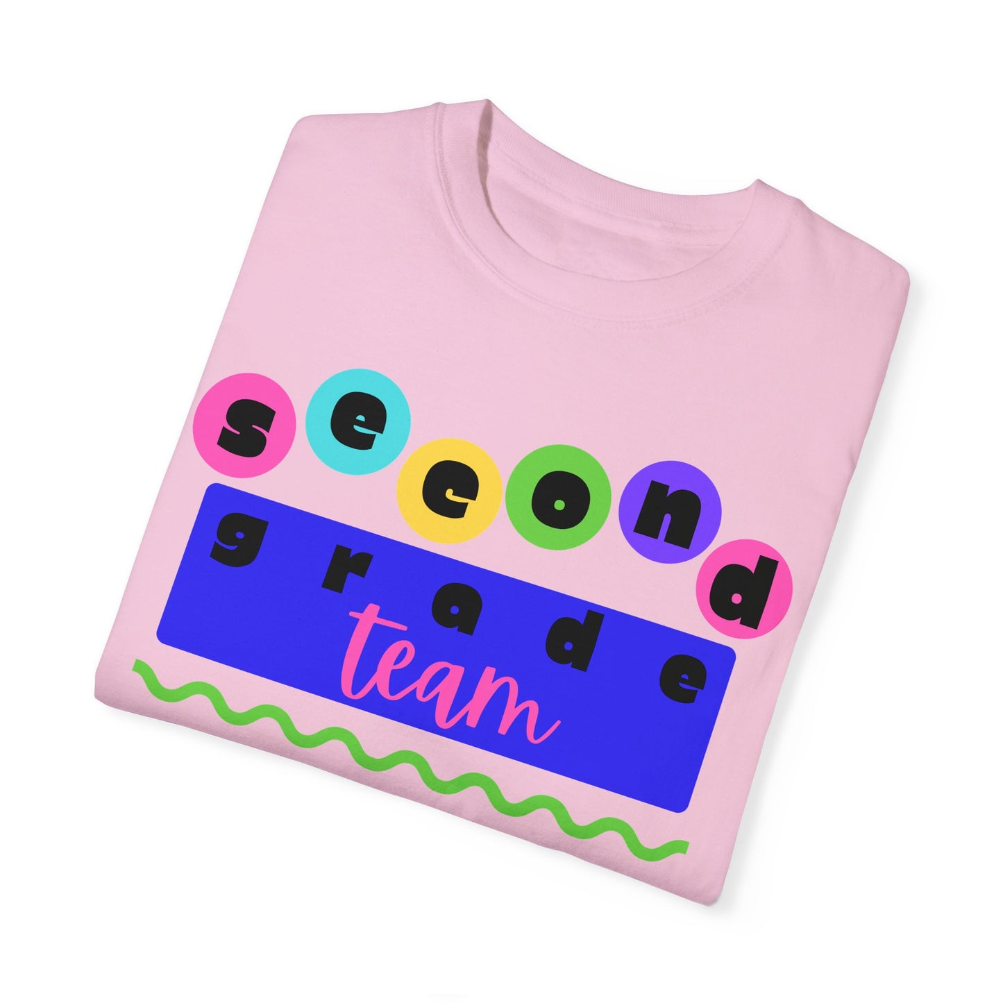 2nd Grade Team Unisex Garment-Dyed T-shirt