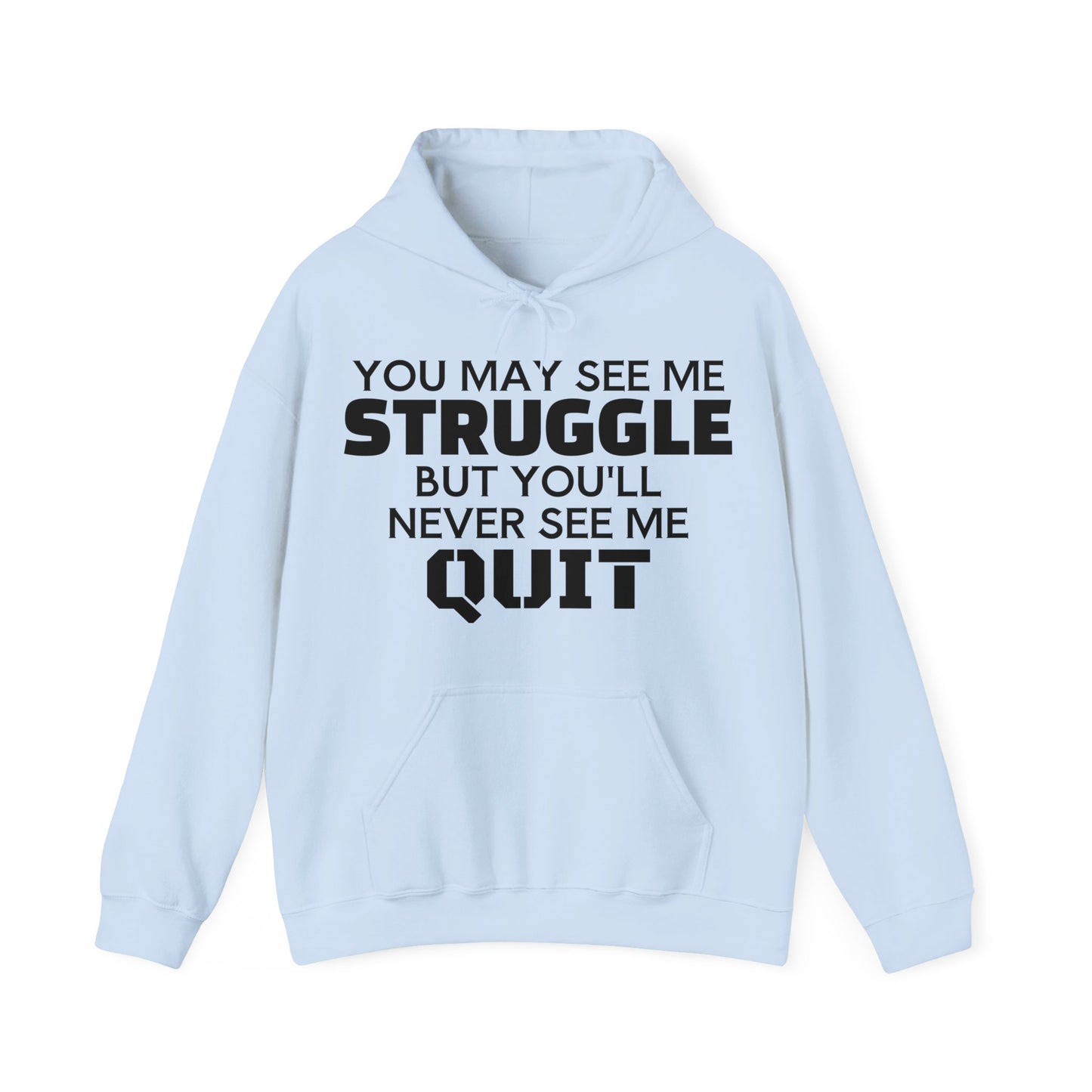 Never Quit Unisex Heavy Blend™ Hooded Sweatshirt