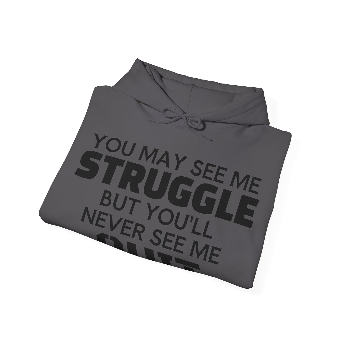 Never Quit Unisex Heavy Blend™ Hooded Sweatshirt