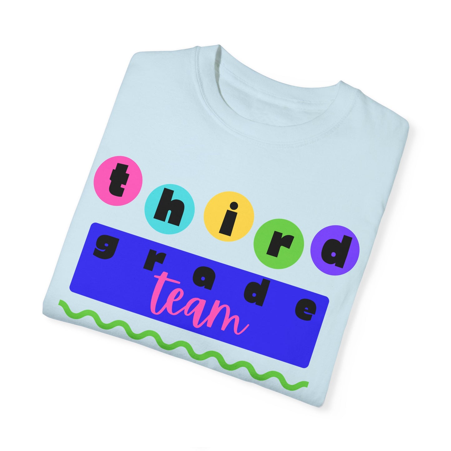 3rd Grade Team Unisex Garment-Dyed T-shirt