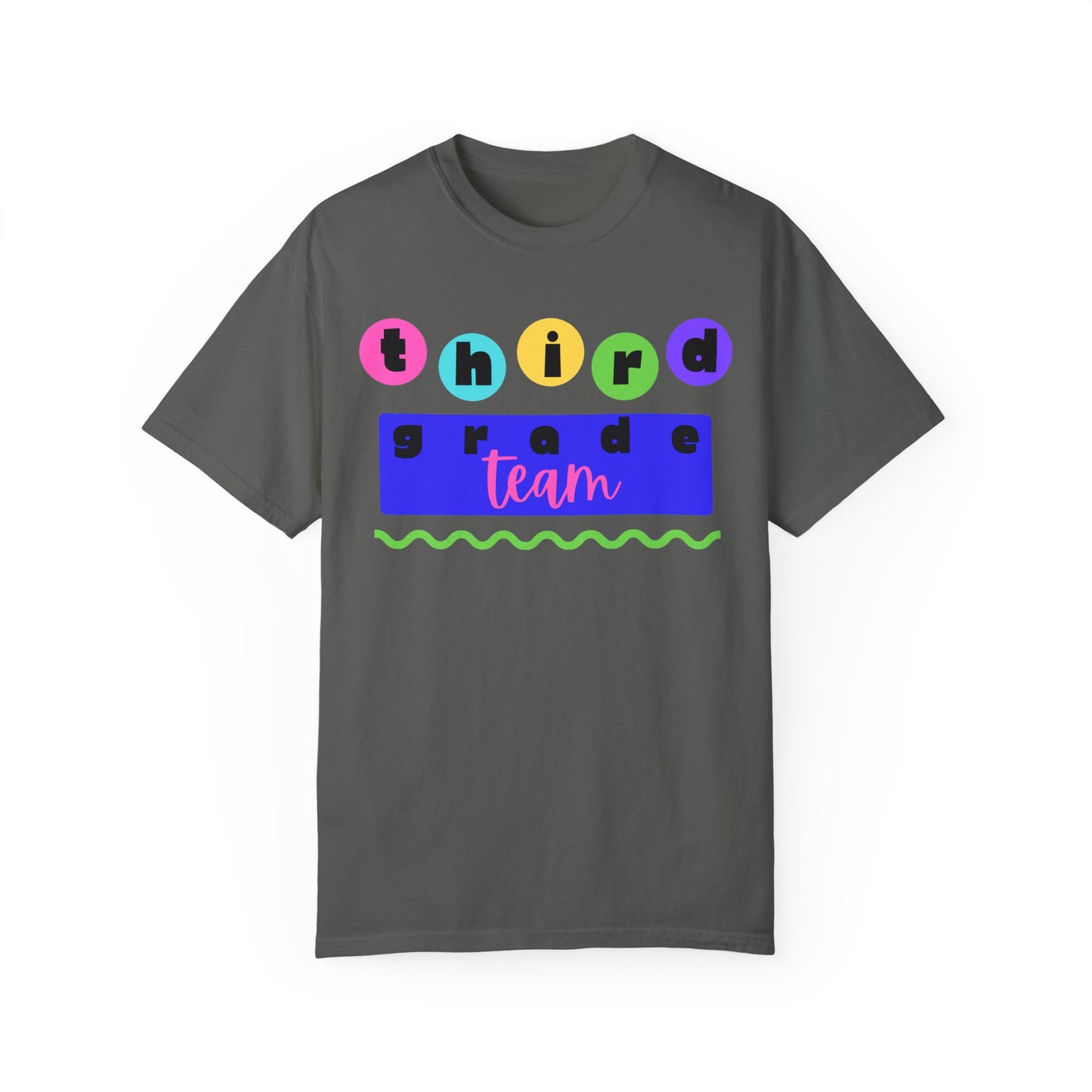 3rd Grade Team Unisex Garment-Dyed T-shirt