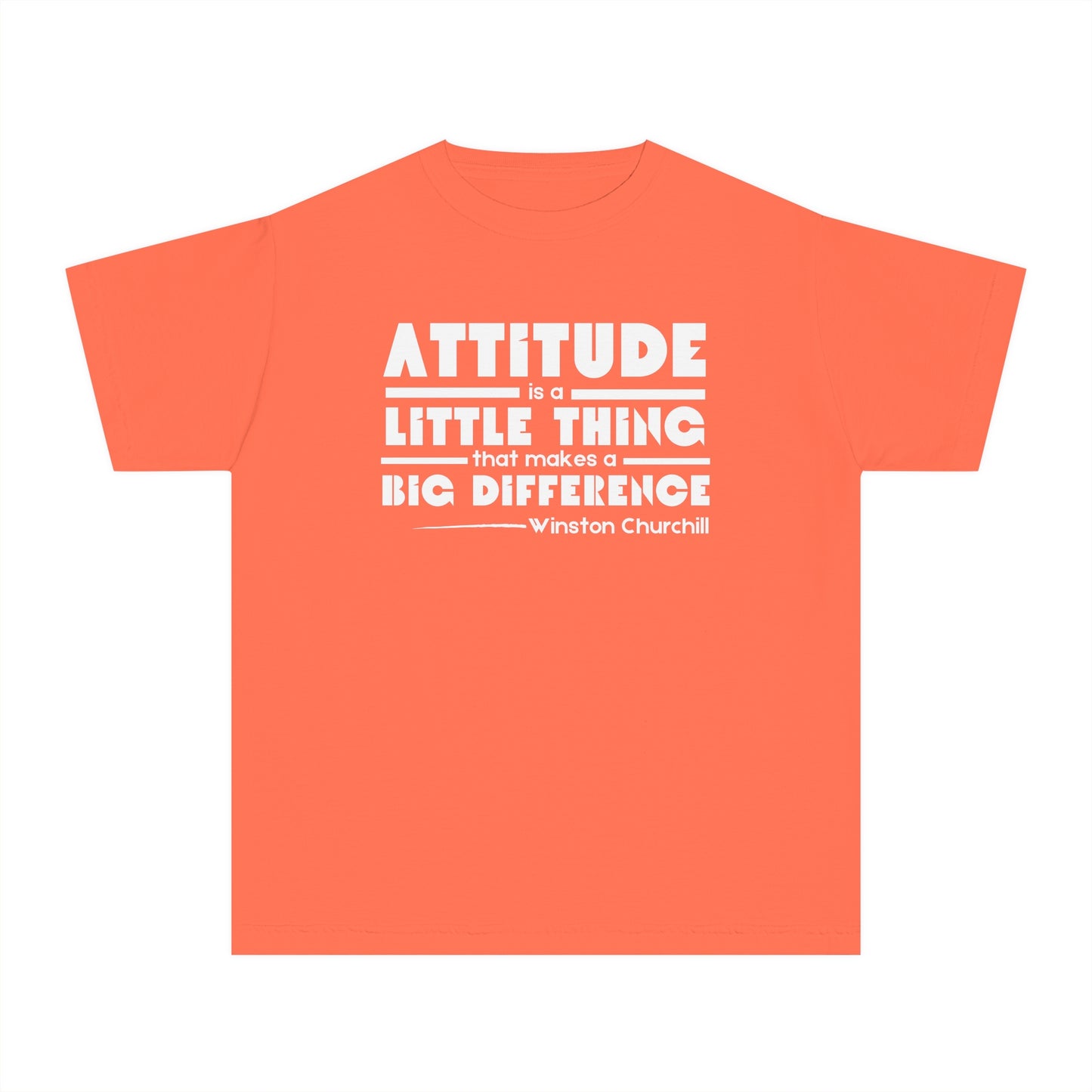 Attitude is a Little Things Youth Midweight Tee