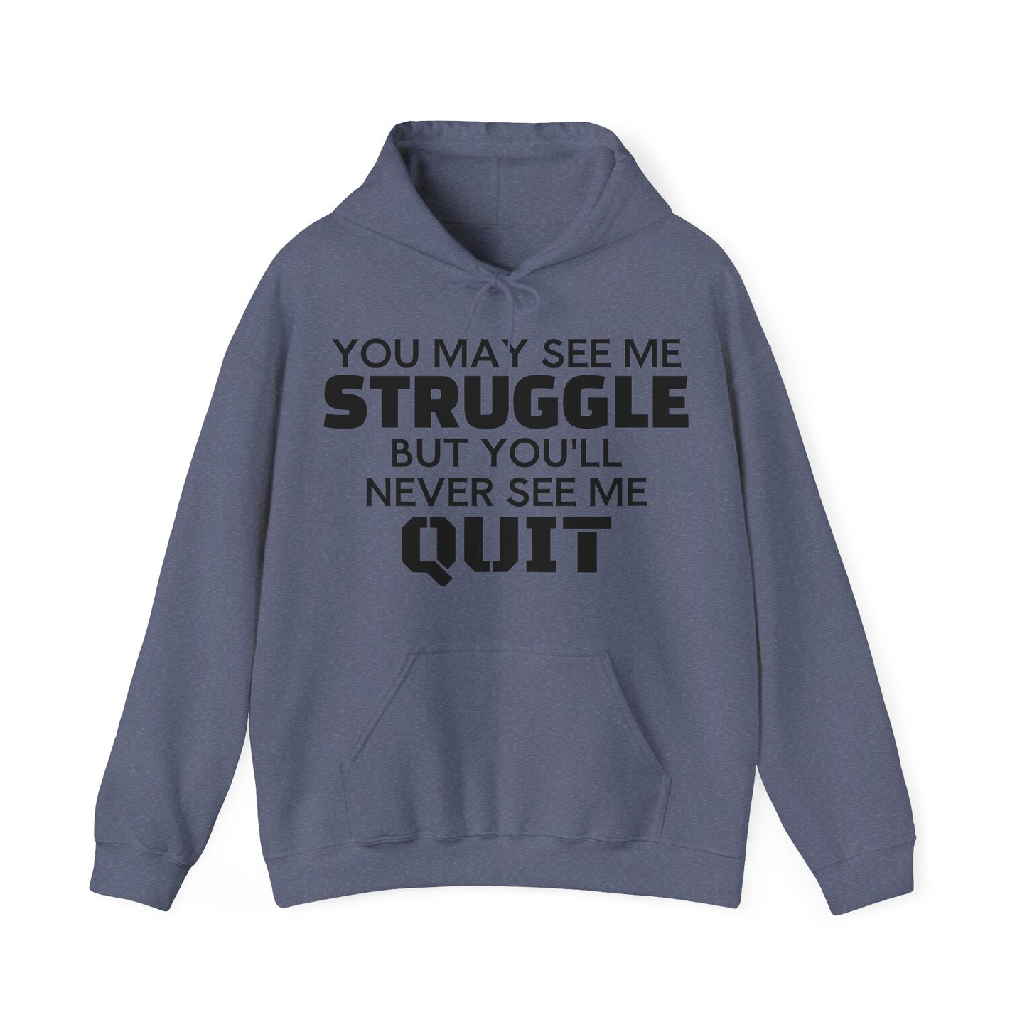 Never Quit Unisex Heavy Blend™ Hooded Sweatshirt