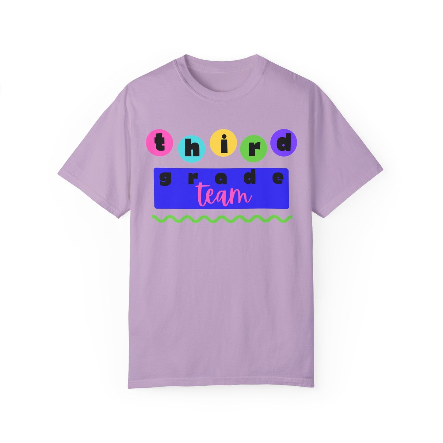 3rd Grade Team Unisex Garment-Dyed T-shirt