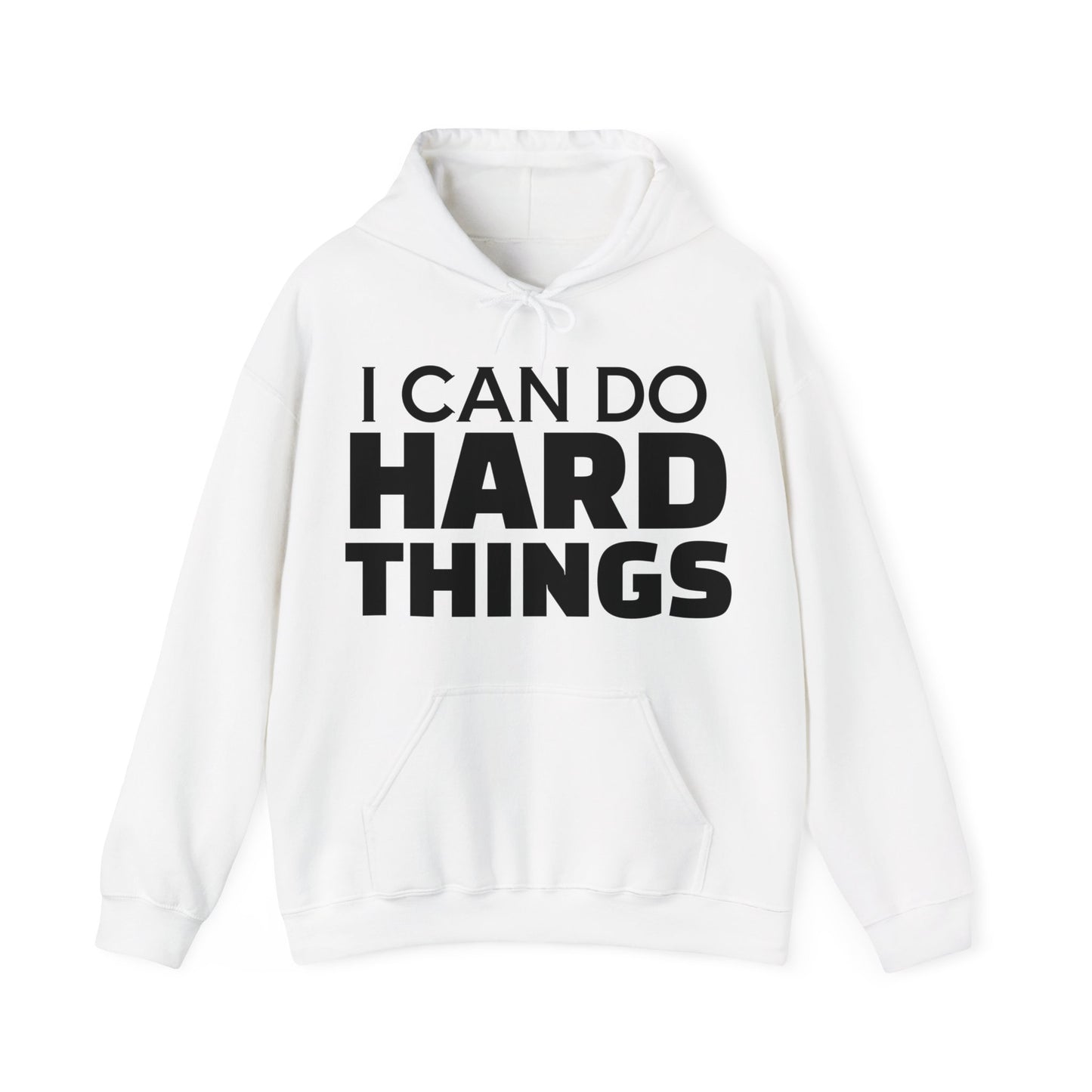 Hard Things (black ink) Unisex Heavy Blend™ Hooded Sweatshirt