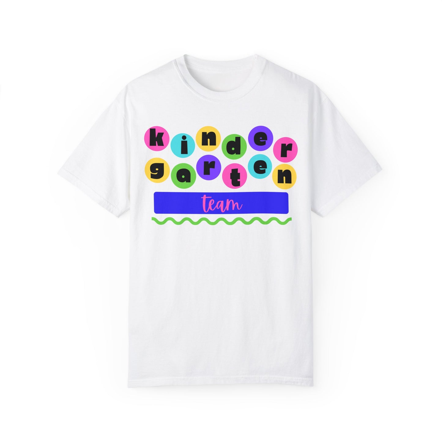 Kindergarten Team Unisex Garment-Dyed T-shirt