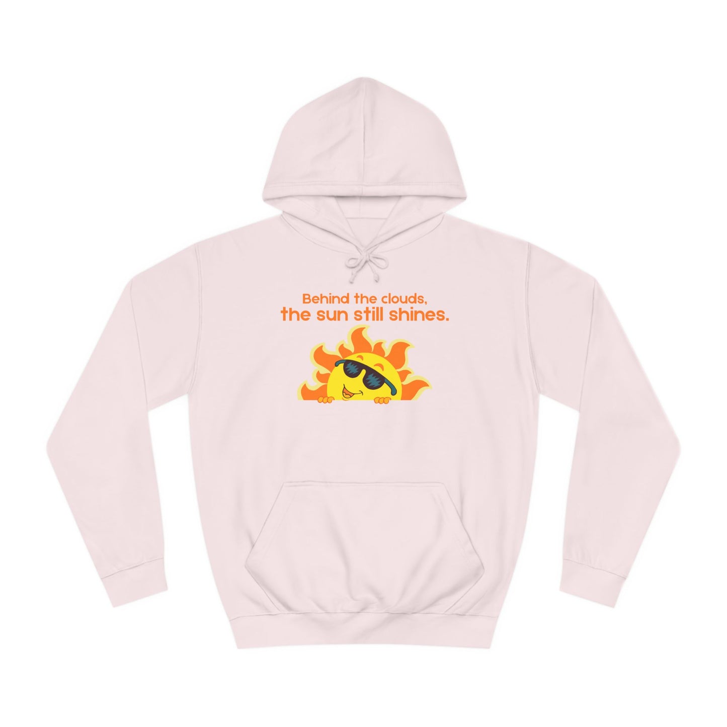 Behind the Clouds Unisex College Hoodie