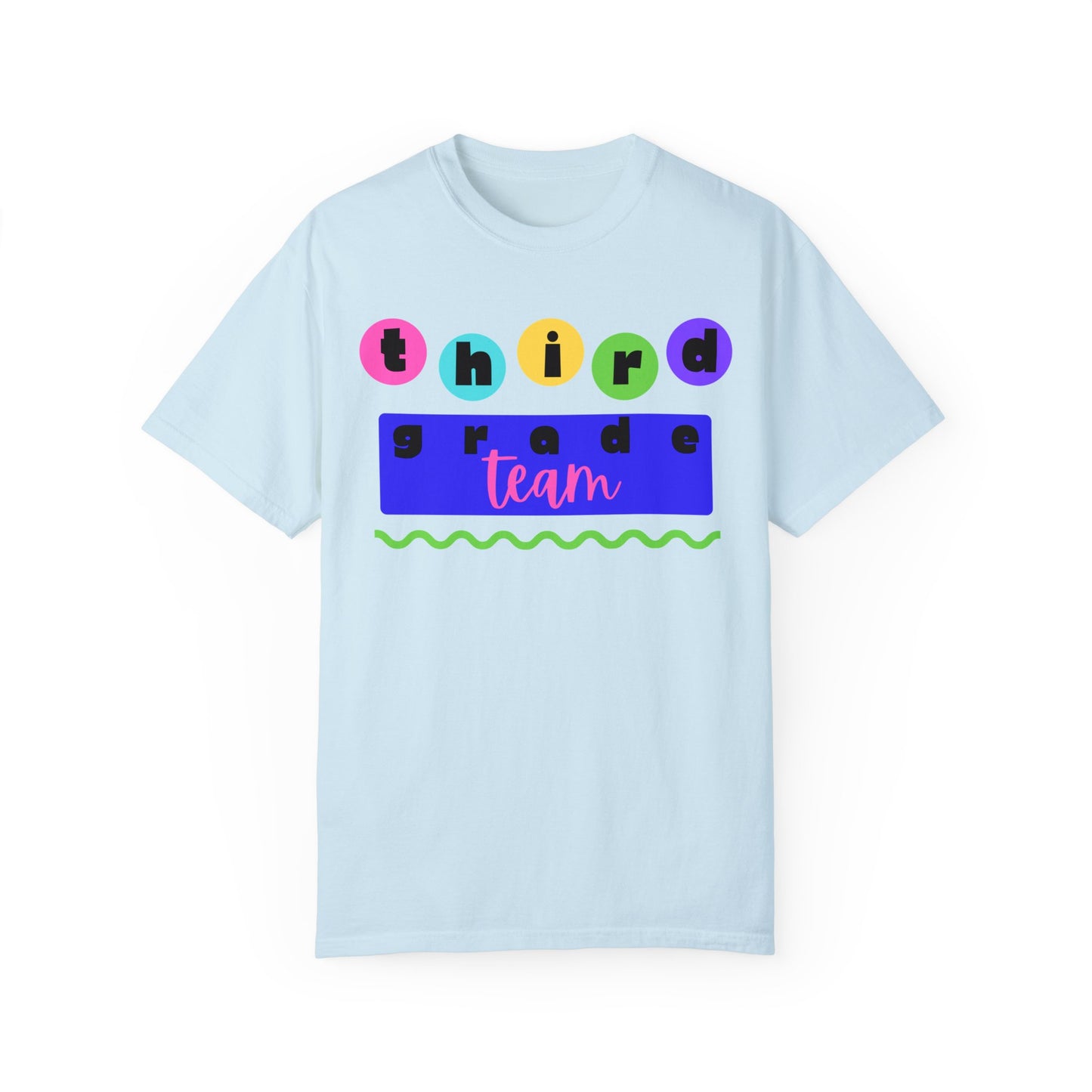 3rd Grade Team Unisex Garment-Dyed T-shirt