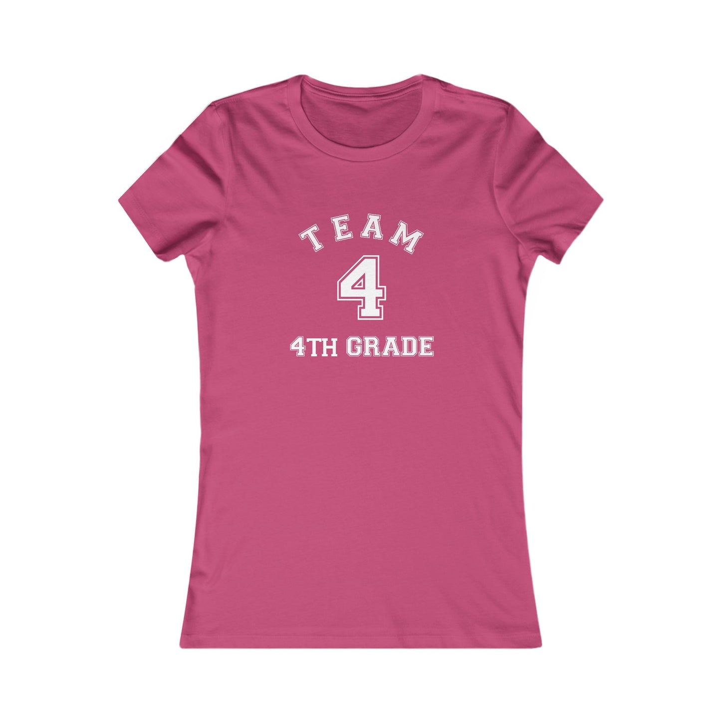 Team 4th Grade Women's Favorite Tee