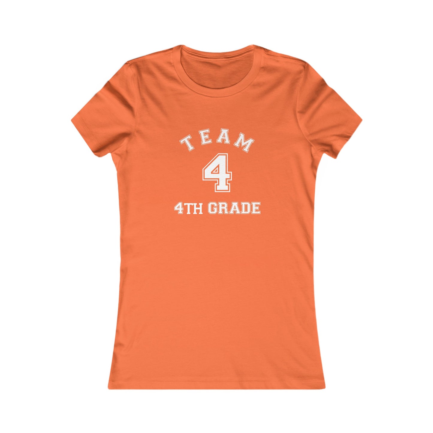 Team 4th Grade Women's Favorite Tee