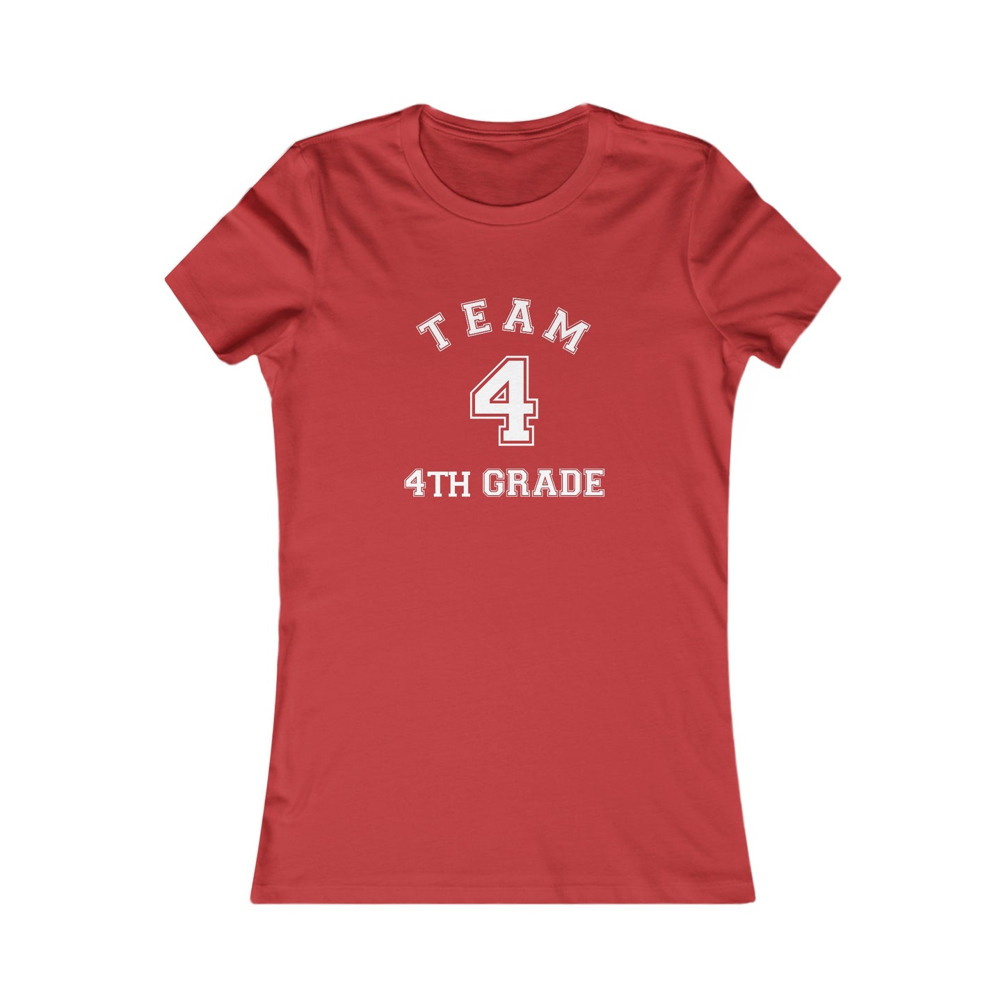 Team 4th Grade Women's Favorite Tee