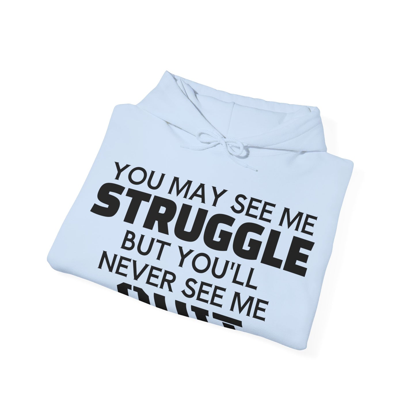 Never Quit Unisex Heavy Blend™ Hooded Sweatshirt