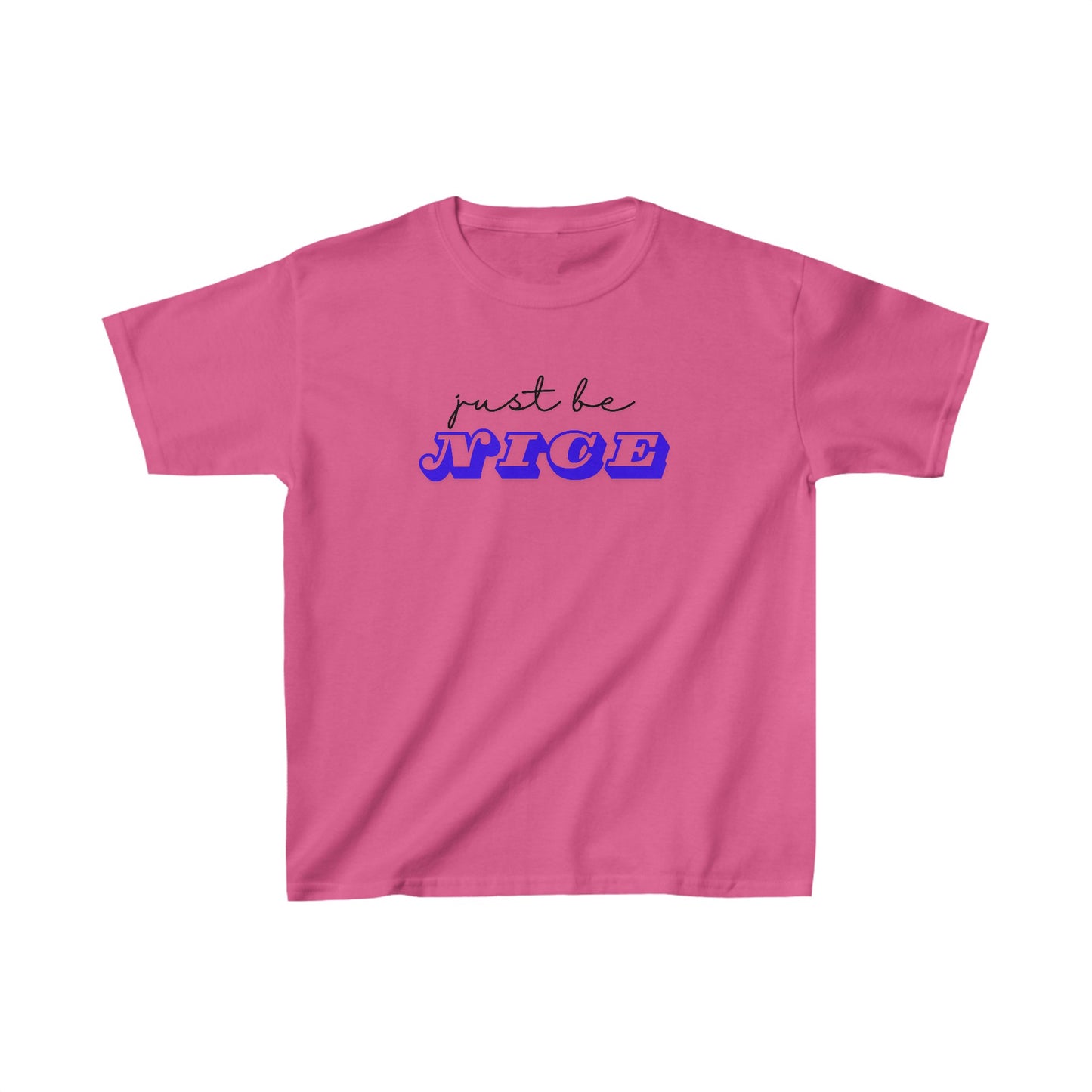 Just Be Nice (#1) Kids Heavy Cotton™ Tee