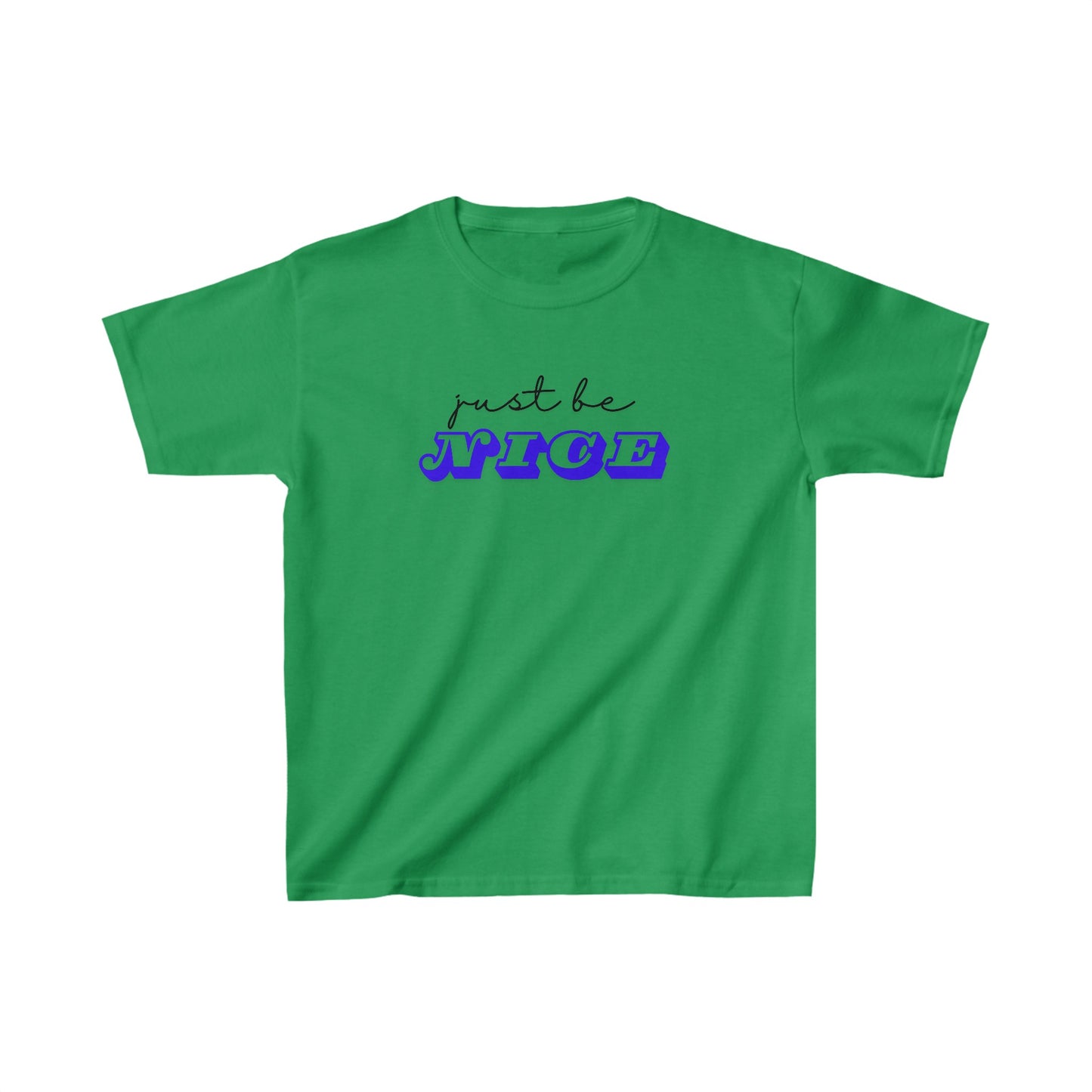 Just Be Nice (#1) Kids Heavy Cotton™ Tee