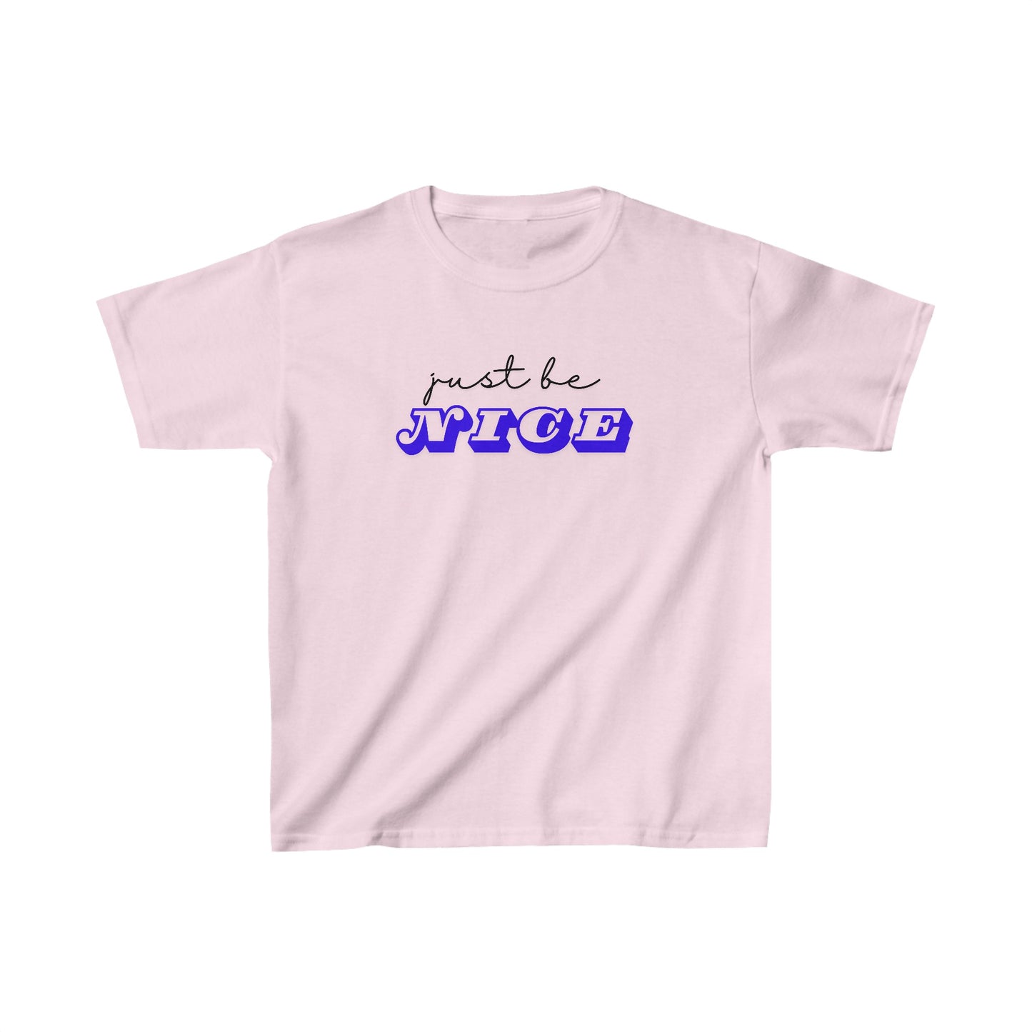 Just Be Nice (#1) Kids Heavy Cotton™ Tee