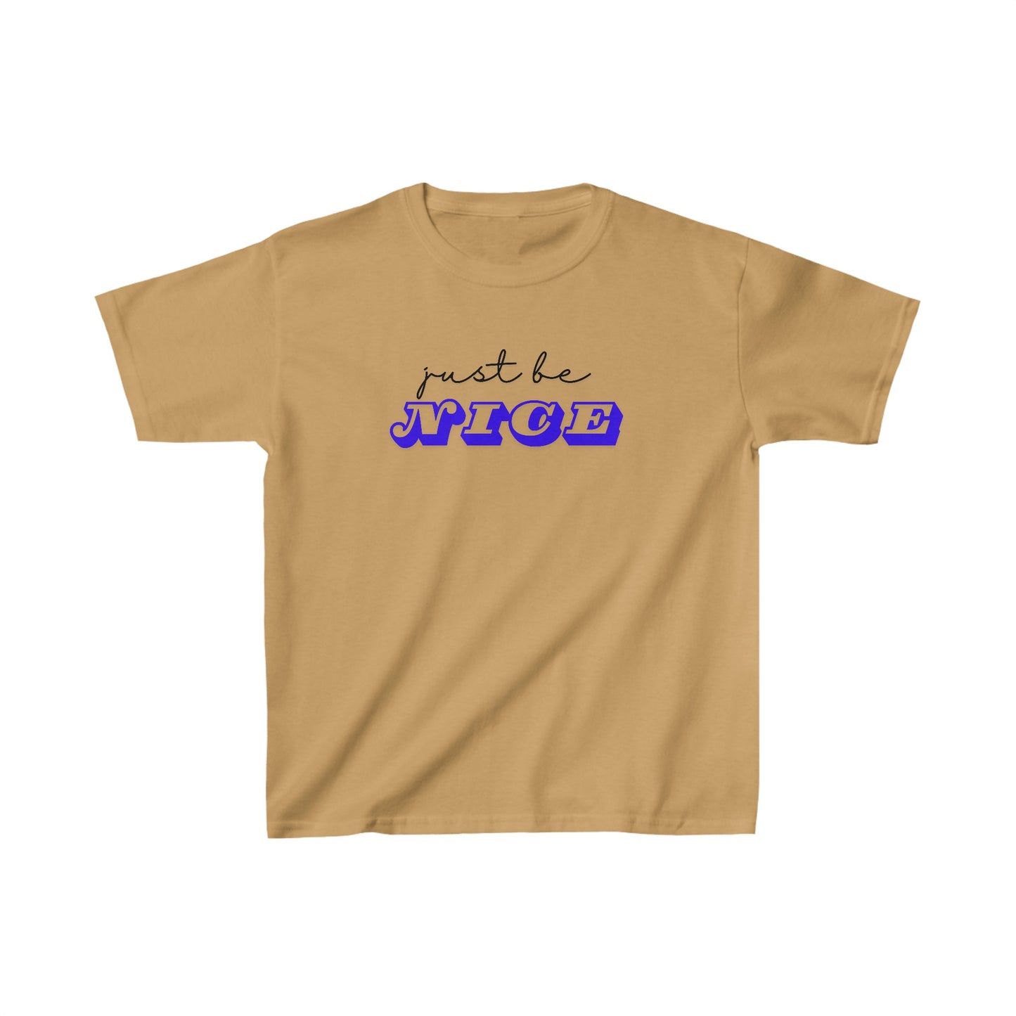 Just Be Nice (#1) Kids Heavy Cotton™ Tee