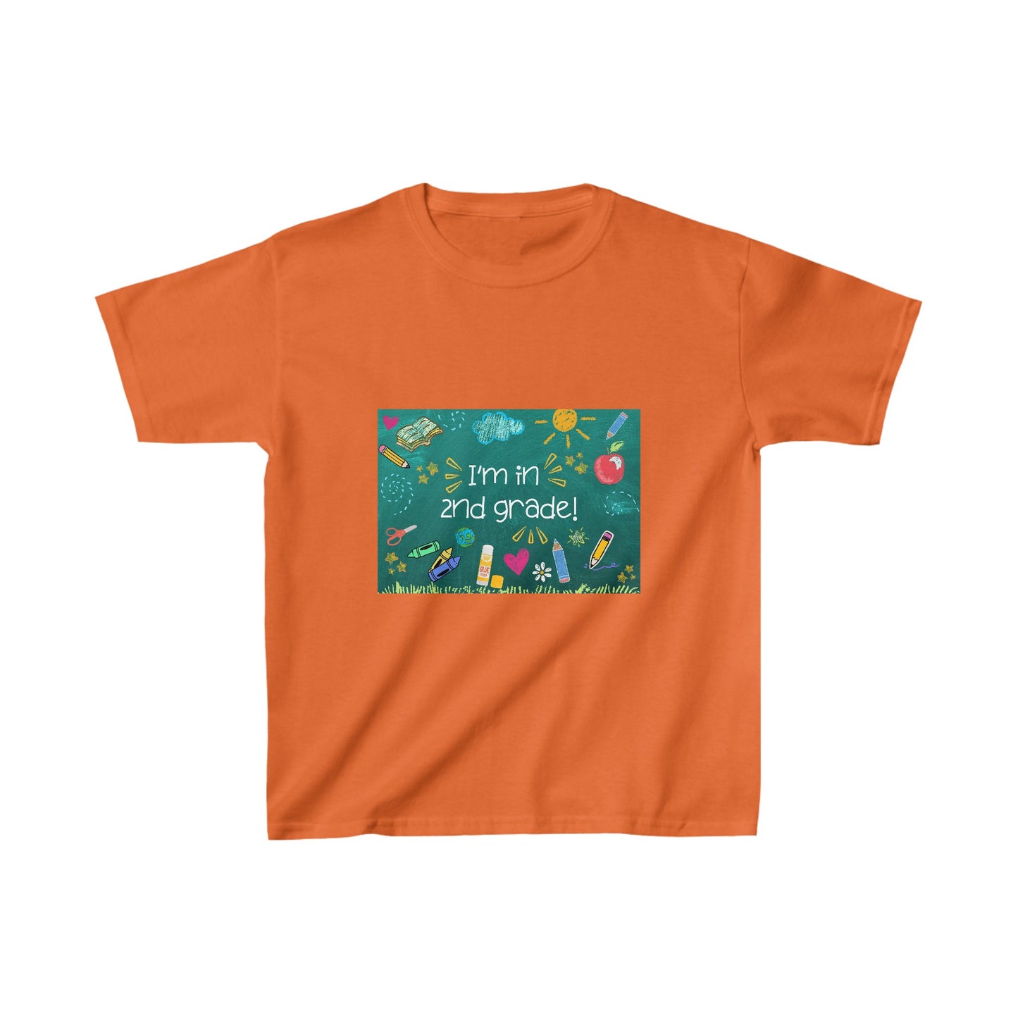 I'm in 2nd Grade Kids Heavy Cotton™ Tee